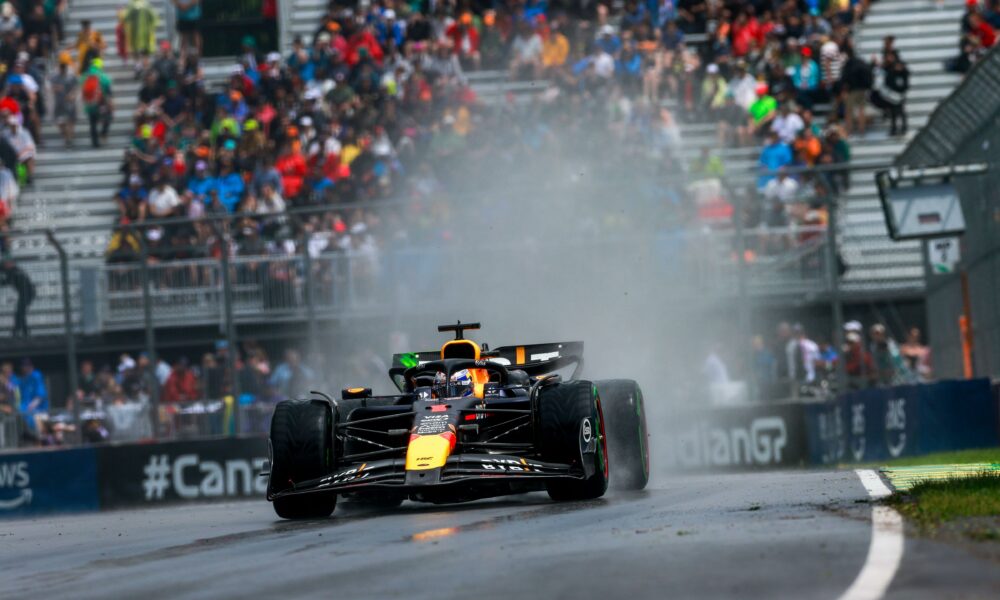 01 VERSTAPPEN Max (nld), Red Bull Racing RB20, action during the Formula 1 AWS Grand Prix du, Canada. , . Formula One World Championship from June 07 to 09, 2024 on the Circuit Gilles Villeneuve, in Montreal, Canada - Photo DPPI Credit: DPPI Media/Alamy